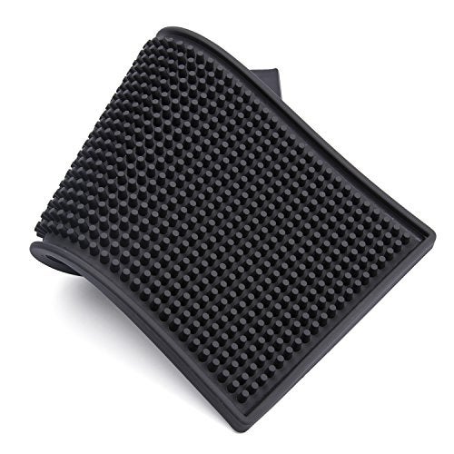 Facmogu 2PCS 12" x 6" Rubber Bar Mats, PVC Bar Service Mats for Cocktail Bartender, Spill Cup Pads Glass Whiskey Coffee Wine Tea Beer Coaster Placemats - Image 2