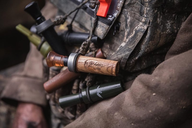 Duck Commander Phil Robertson Pro Series Duck Hunting Accessory and Gear Duck Call, Oak - Image 1