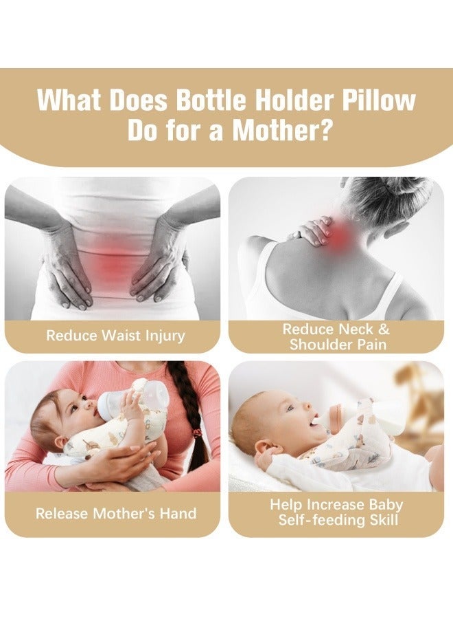 دوكو وسادة زجاجة, وسادة تغذية الطفل, وسادة الدعم المحمولة للأطفال حديثي الولادة, وسادة الرضاعة الطبيعية الطفل, وسادة دعم زجاجة, وسادة الدعم - Image 4