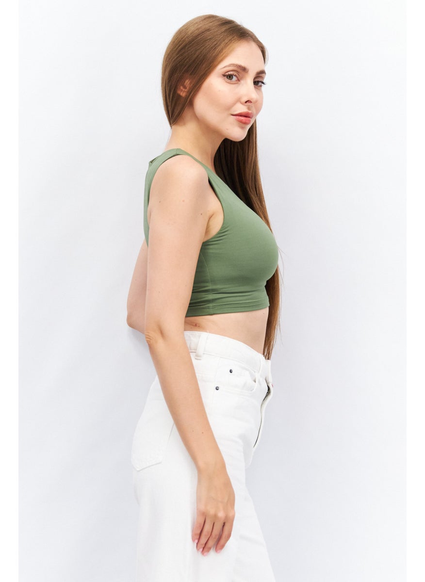 Women Round Neck Sleeveless Embroidered Crop Top, Olive - pzsku/Z3ECF5EF5E3D30F227EE4Z/45/_/1728336987/ac244899-3e25-4e0c-b6c3-f495d2f4bc57