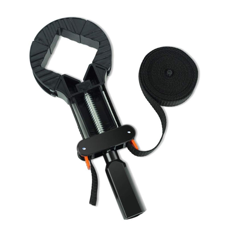 Anbau Nylon Strap Clamp Photo Picture Frame Woodwork Ratchet Corner Vise Tool 4m - Image 1