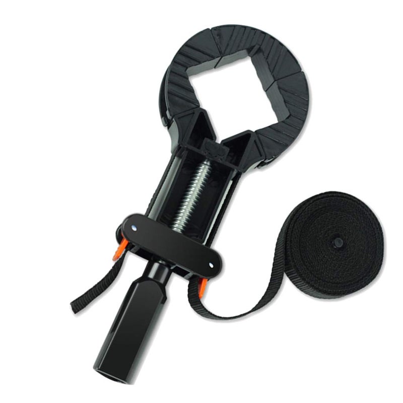 Anbau Nylon Strap Clamp Photo Picture Frame Woodwork Ratchet Corner Vise Tool 4m - Image 2