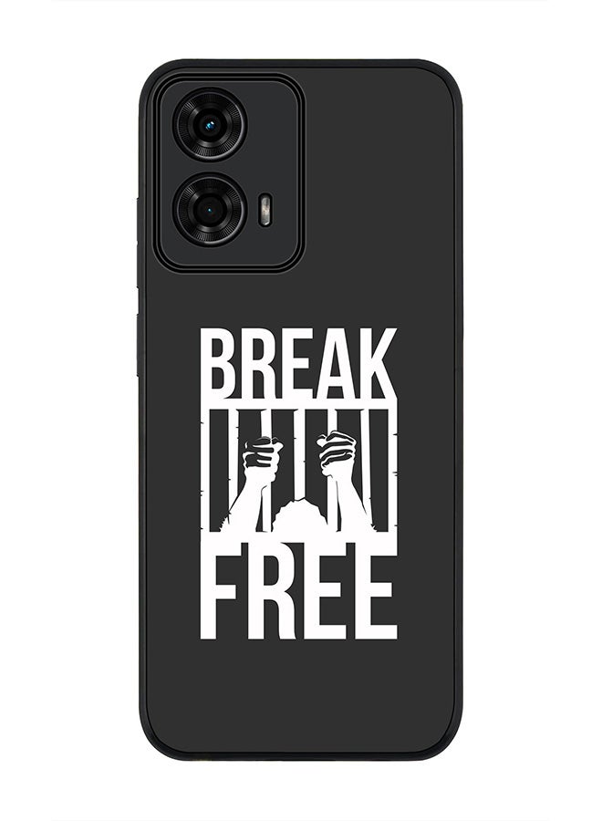 Stylizedd For Motorola Moto G04 / G04s Case,Slim fit Camera Protection, Shockproof Thin Phone cover - Break Free - Image 1