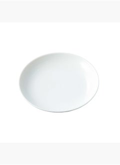 MUJI Porcelain Plate, Dia. 19 x H 3 cm, M, White  - Image 1