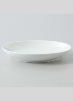 MUJI Porcelain Plate, Dia. 19 x H 3 cm, M, White  - Image 2