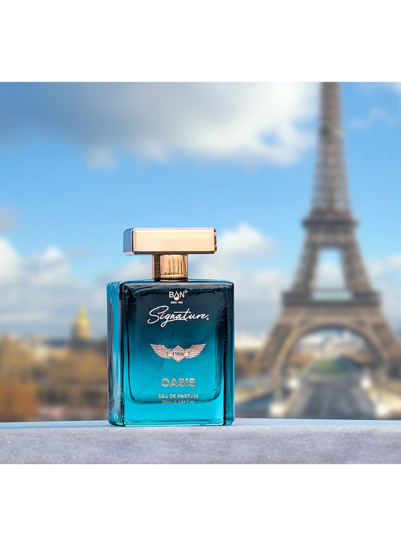 Signature Oasis Eau de Parfum for Men  Luxury Fragrance 100ml - Image 4