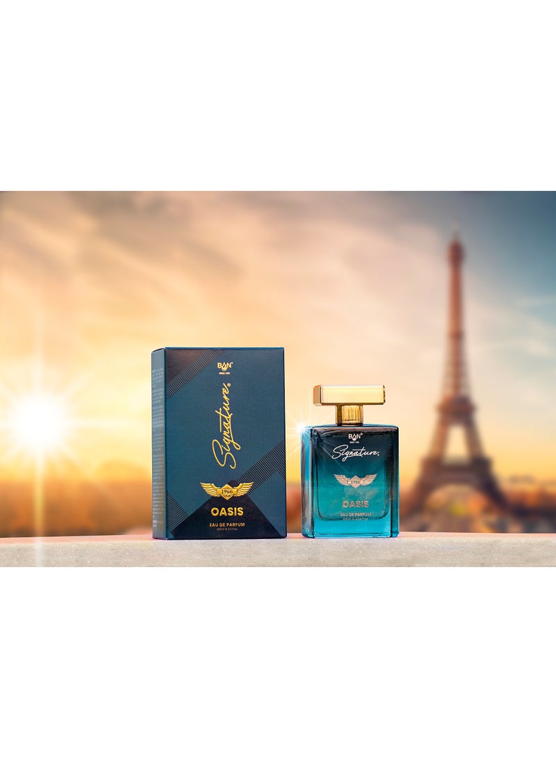 Signature Oasis Eau de Parfum for Men  Luxury Fragrance 100ml - Image 3