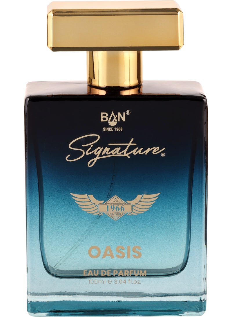 Signature Oasis Eau de Parfum for Men  Luxury Fragrance 100ml - Image 1