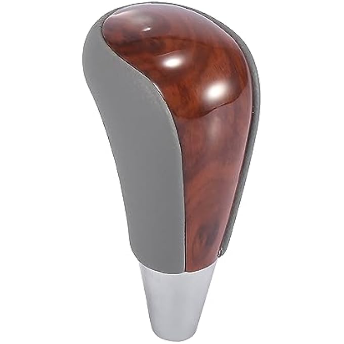 ريحني مقبض ناقل الحركة الأوتوماتيكي X AUTOHAUX لسيارة تويوتا RAV4 كامري كورولا رمادي بني - Image 5