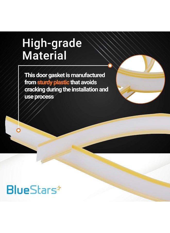 BlueStars BlueStars Ultra Durable 809006501 Dishwasher Bottom Door Gasket Replacement Part  - Image 4