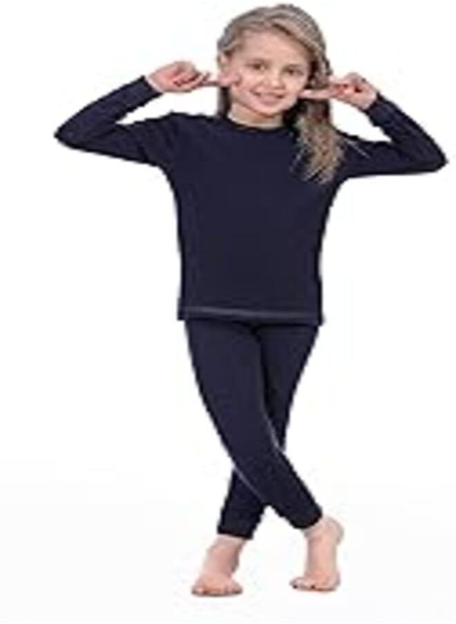 DICE Dice Girls Long Sleeve Top and underpants Thermal Set 