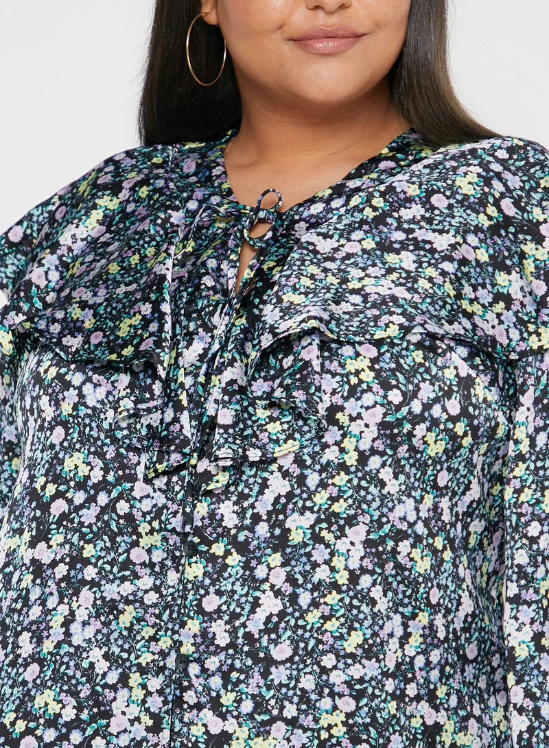 Simply Be Ruffle Front Blouse