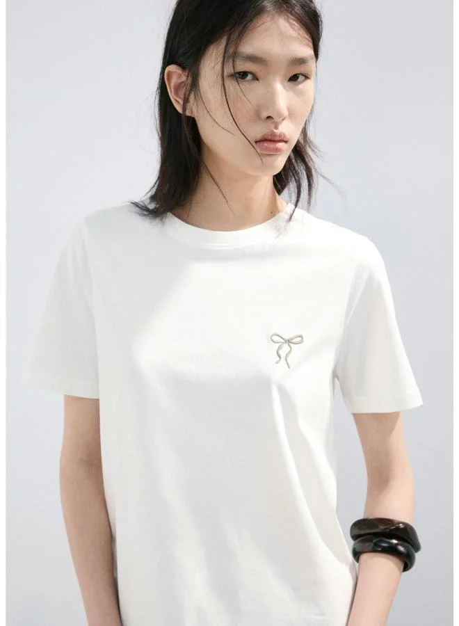 مانجو Short-sleeved printed t-shirt