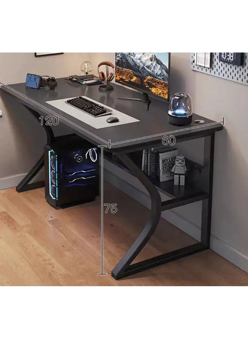 AGD Gaming and Computer Table, Modern Study Table, for Working, Writing, Studying, Gaming, Bedroom, Executive Workstation 120*60*75cm - Image 4