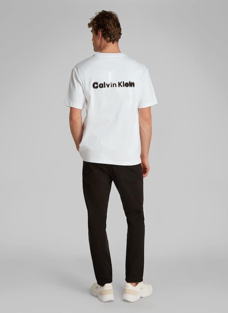 Calvin Klein Jeans Logo Crew Neck T-Shirt  - Image 2