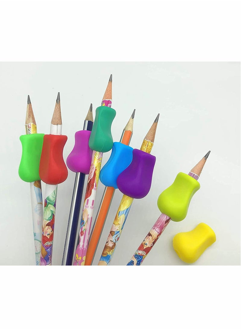 KASTWAVE - Pencil Grips for Children, Pencil Grips for Kids Handwriting, Ergonomic Writing Training Aid Correction Silicon Gel Pencil Grip for Children Preschoolers - Image 1