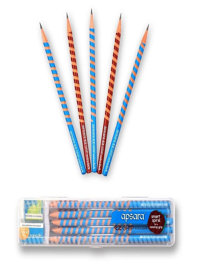 Apsara EZ Grip Extra Dark Pencils - Pack of 10 - Image 4