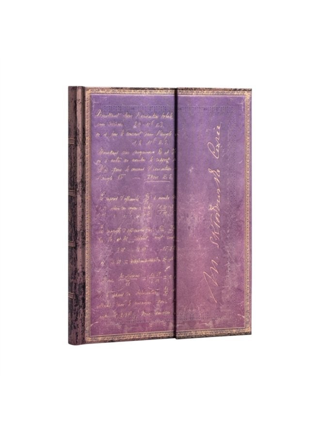 Marie Curie Science of Radioactivity Embellished Manuscripts Collection Ultra Lined Hardcover Journal - Hardback