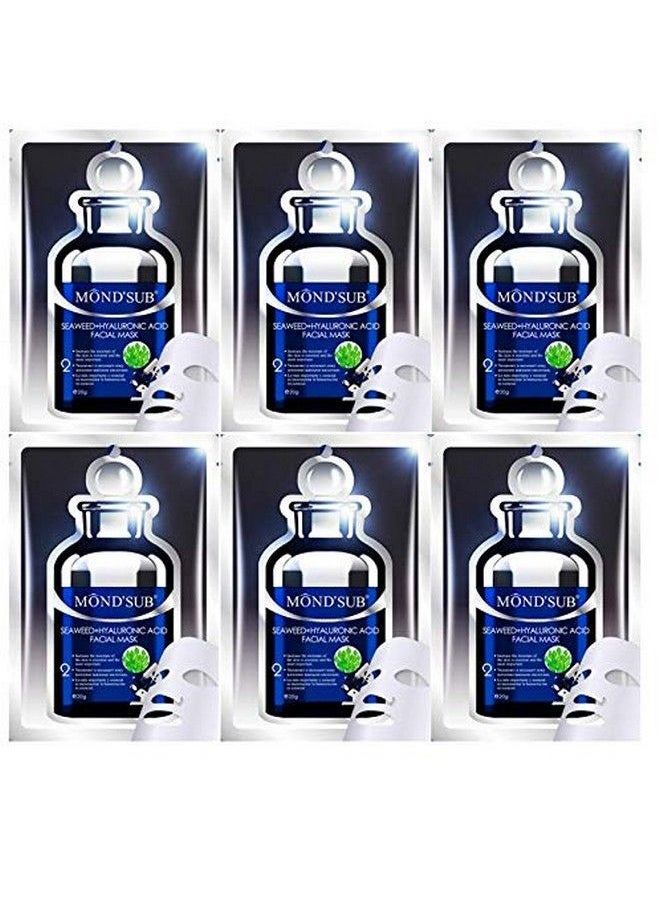 Mond'sub Seaweed Facial Mask Sheets 20 G (Pack Of 6)  - Image 1