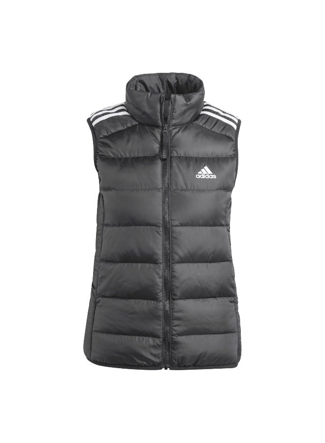 W Ess 3S L D Ve Black Outdoor Jackets 2XS
