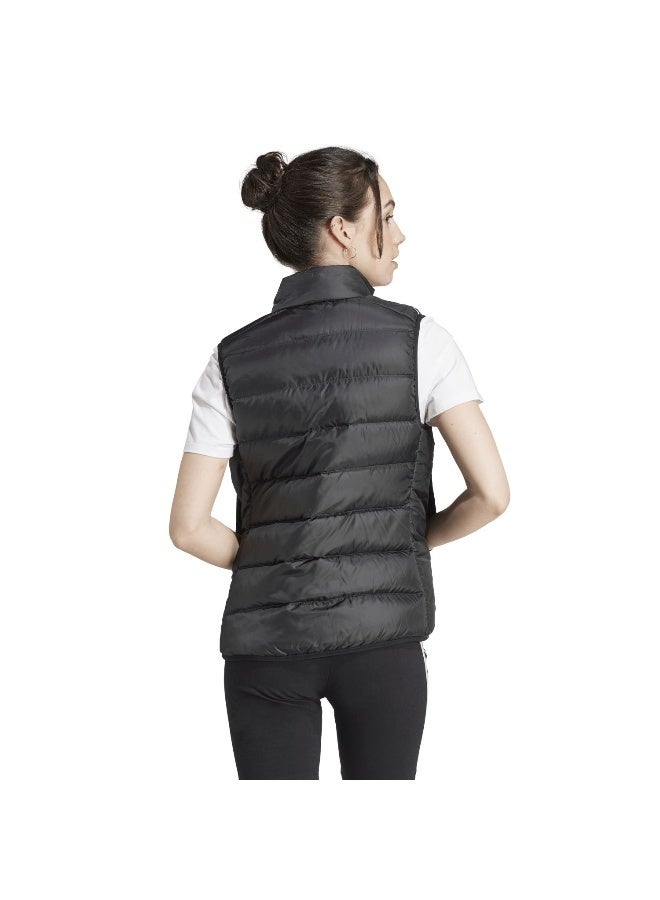 W Ess 3S L D Ve Black Outdoor Jackets 2XS