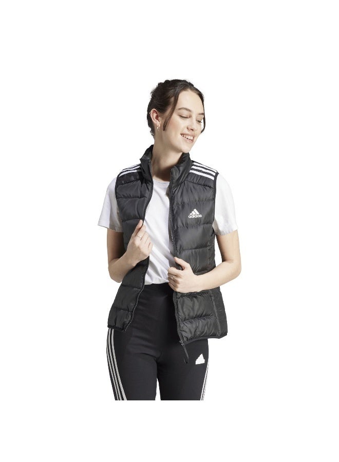 W Ess 3S L D Ve Black Outdoor Jackets 2XS