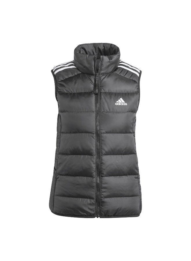W Ess 3S L D Ve Black Outdoor Jackets 2XS