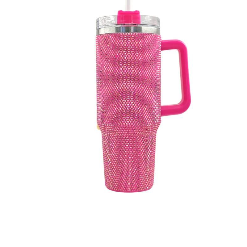 1200 ml Stainless Steel Coffee Mug with Sipper Lid and Cup Holder Friendly in and Double Wall - Image 1