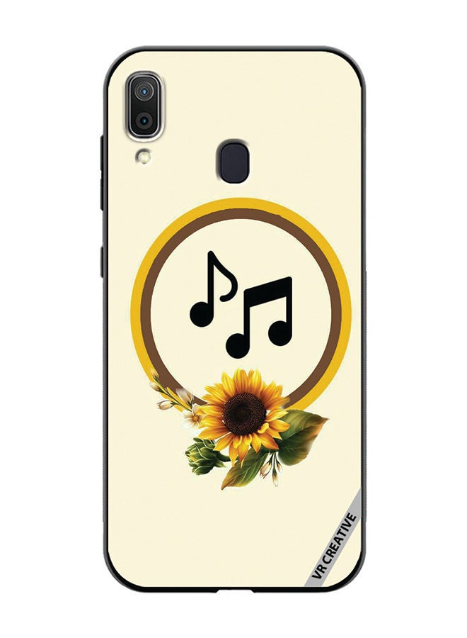 VR CREATIVE Protective Case Cover For Samsung Galaxy A30 Music Design Multicolour - Image 1