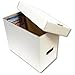 Max Protection CGC Graded Comic Book Storage Boxes HeavyDuty Case for 3540 Graded Comics with 200 lb Test Strength Made in USA White Cardboard 2 Pack - Image 3