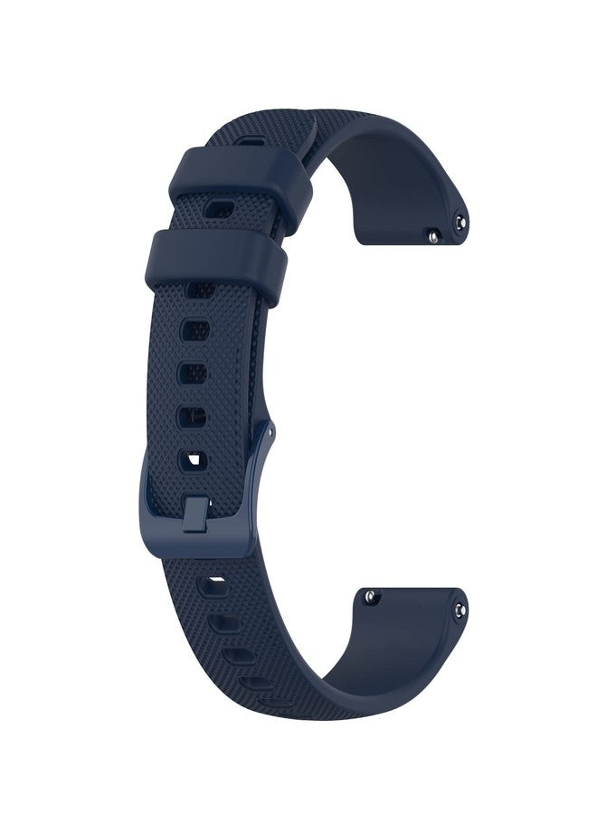 INF أحزمة ساعات سيليكون من INF متوافقة مع ساعات Garmin Vivoactive 4S / Venu 2S / Venu 3S / Vivomove 3S، حزام معصم رياضي ناعم مقاوم للماء مقاس 18 مم، سريع الفك، بديل لساعات Garmin Forerunner 255s/265S - Image 1