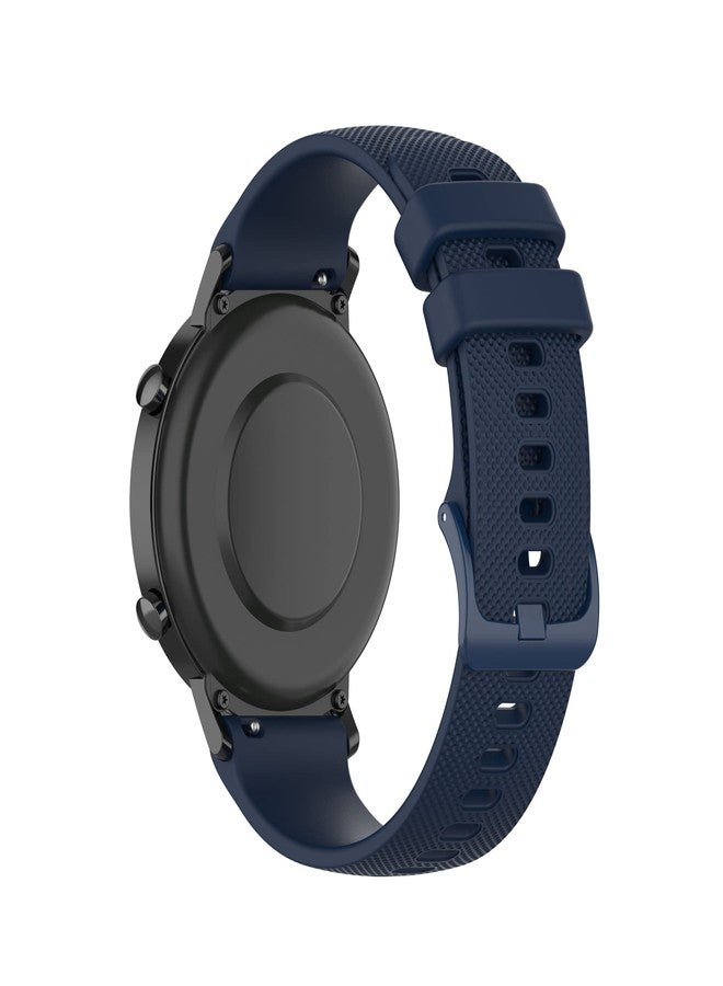 INF أحزمة ساعات سيليكون من INF متوافقة مع ساعات Garmin Vivoactive 4S / Venu 2S / Venu 3S / Vivomove 3S، حزام معصم رياضي ناعم مقاوم للماء مقاس 18 مم، سريع الفك، بديل لساعات Garmin Forerunner 255s/265S - Image 3