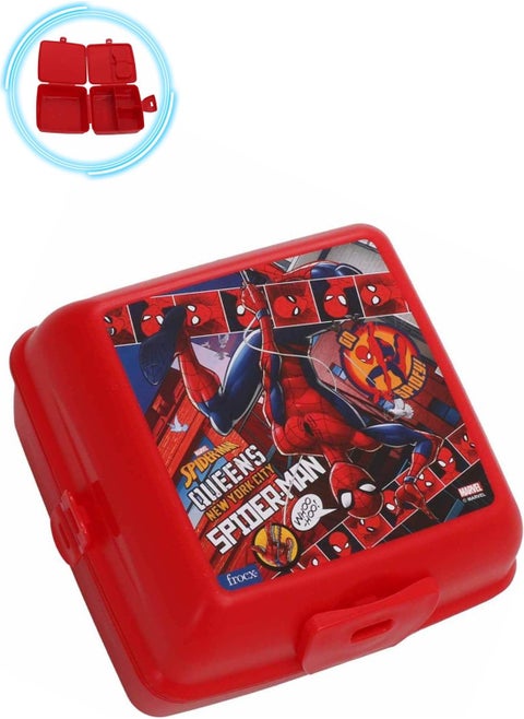Red Go Spiderman Lunch Box - Spiderman Lunch Box, Spiderman Lunch Box