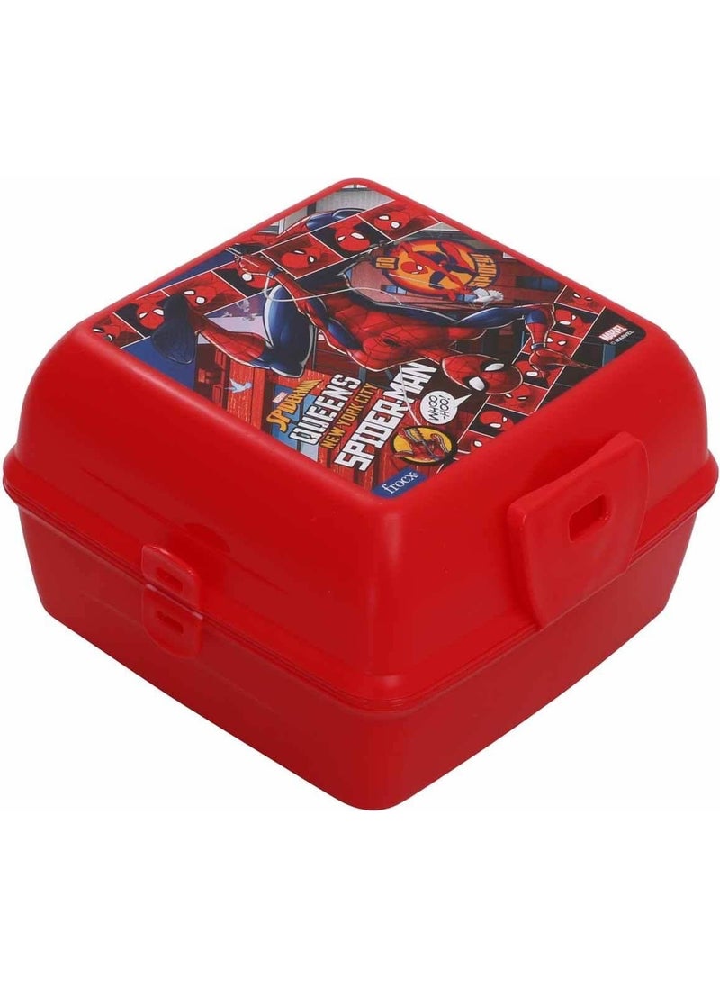 Masho Trend - Red Go Spiderman Lunch Box - Spiderman Lunch Box, Spiderman Lunch Box - Image 1