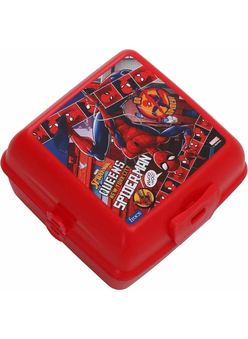 Masho Trend - Red Go Spiderman Lunch Box - Spiderman Lunch Box, Spiderman Lunch Box - Image 1