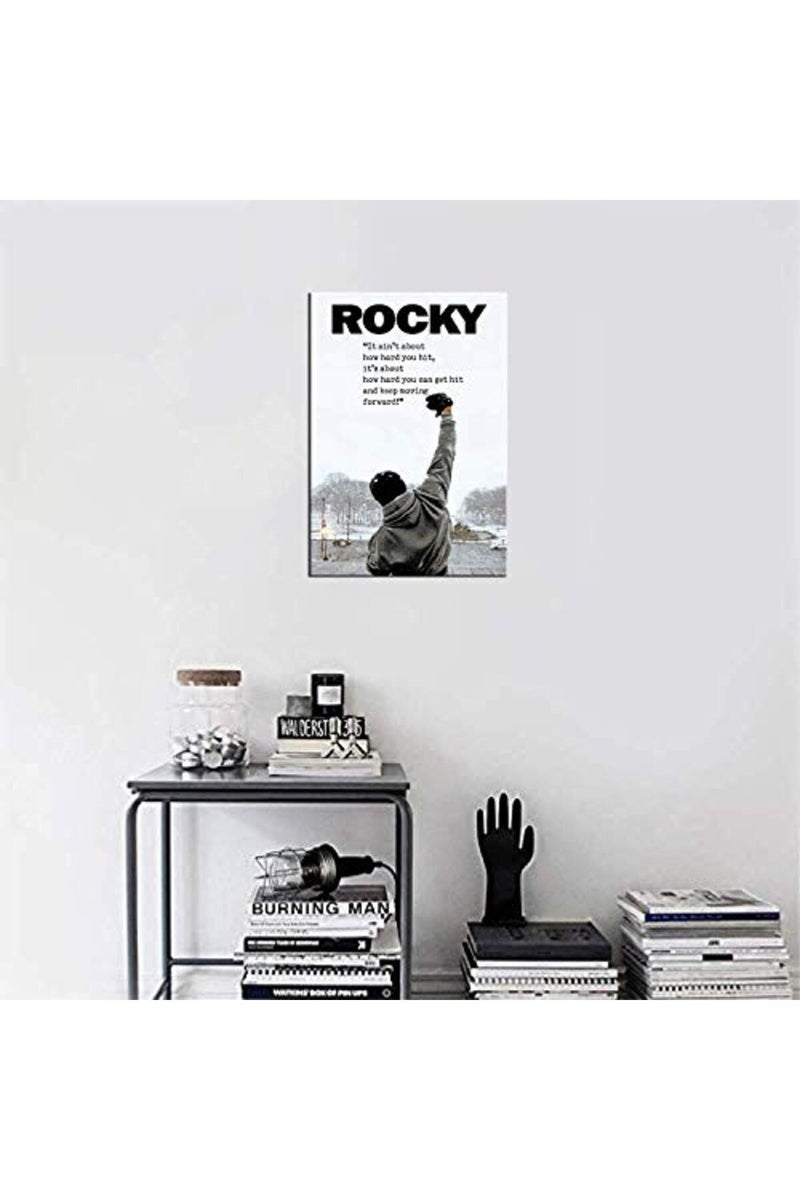 Tallenge Rocky Balboa Small Poster - Sylvester Stallone - Image 3