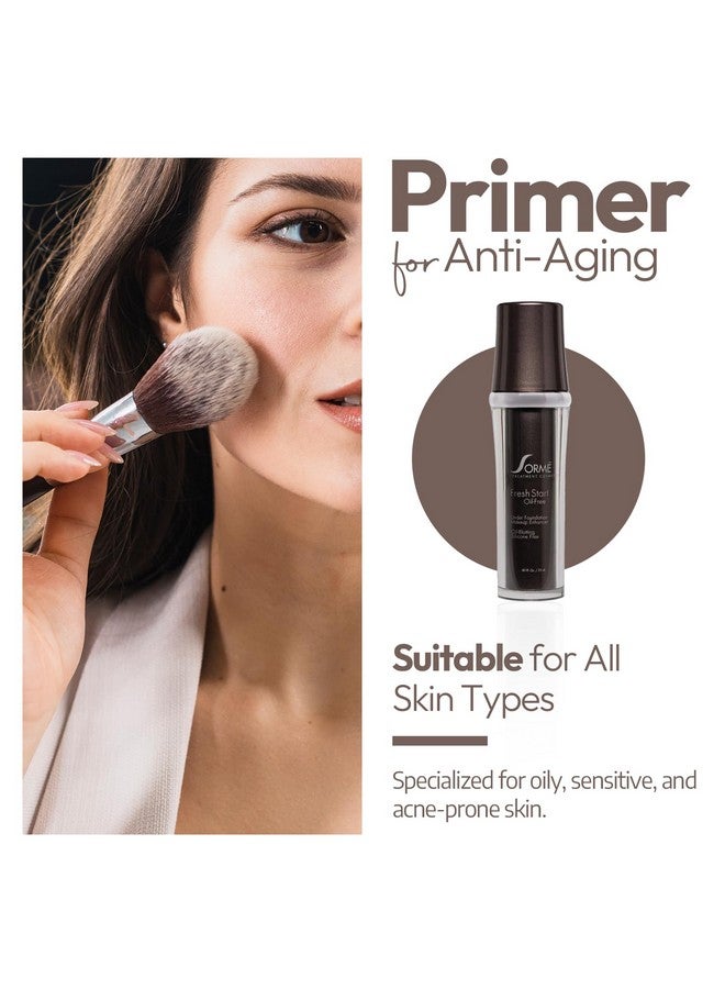 Sorme Fresh Start Under Foundation Makeup Enhancer | Anti-Aging Makeup Primer For Mature Skin | Hydrating Primer For Normal & Dry Skin | 25 Ml Face Primer For Makeup | Primer Face Makeup With Dermaxyl - Image 1