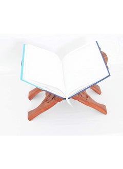 MATANGEE MATANGEE Handicraft Pakka Sheesham Wooden Polished Folding Holy Book Stand Rehal Reading Book Rest with Intricate Hand Carvings Size 26 x 135 x 15cm Brown  - Image 4