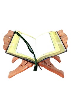 MATANGEE MATANGEE Handicraft Pakka Sheesham Wooden Polished Folding Holy Book Stand Rehal Reading Book Rest with Intricate Hand Carvings Size 26 x 135 x 15cm Brown  - Image 5