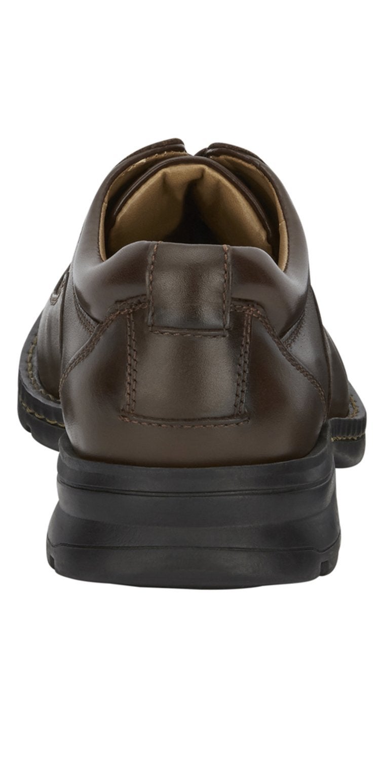 Dockers Men’s Trustee Leather Oxford Dress Shoe,Dark Tan,10.5 M US - Image 4