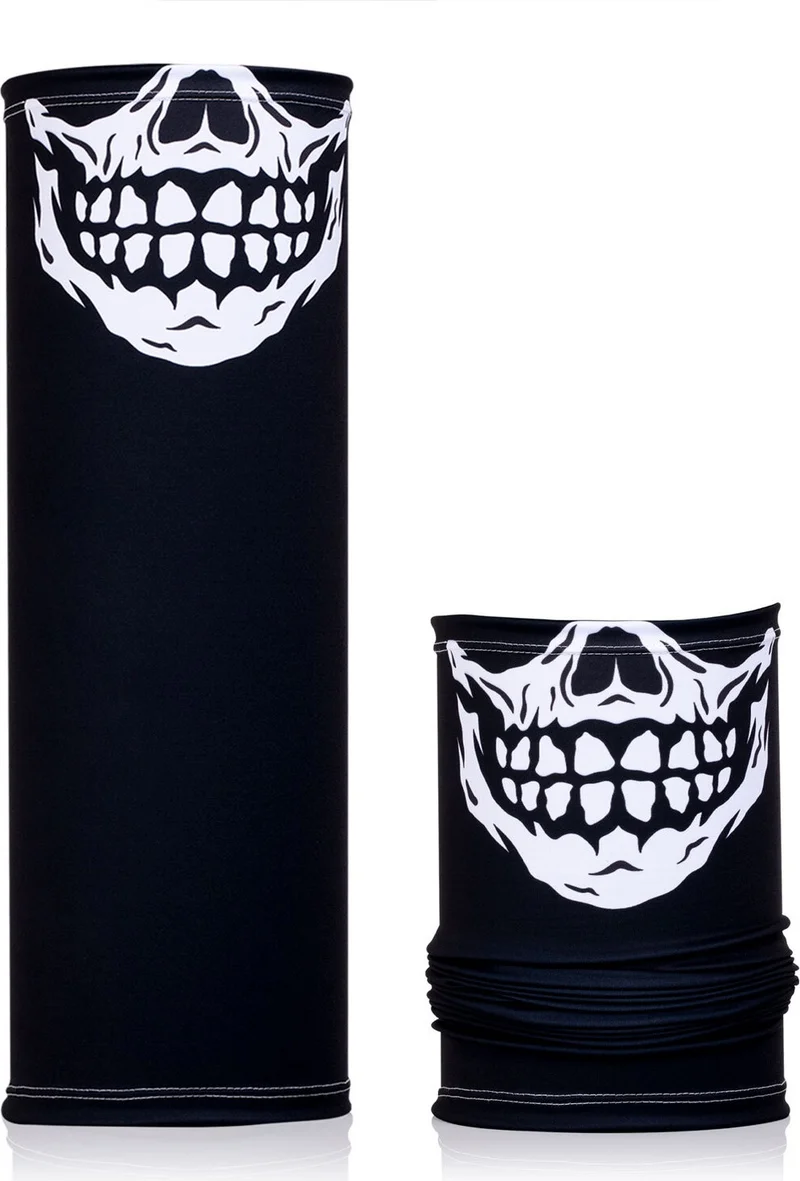 Hediye Sepeti Gift Basket Skull Designed Skeleton Mouth Bandana Mask