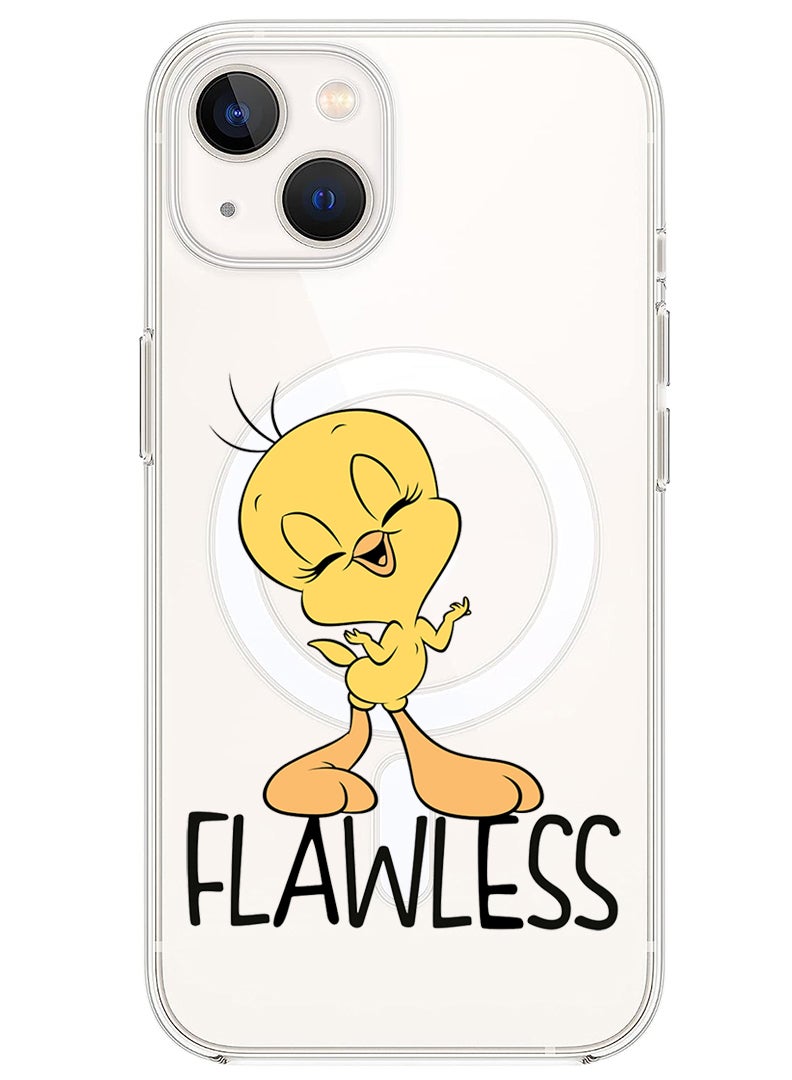 Theodor Magnetic Case for iPhone 14 Plus 6.7-inch Compatible with MagSafe Wireless Charging, Shockproof Phone Bumper Cover Flawless - Image 1