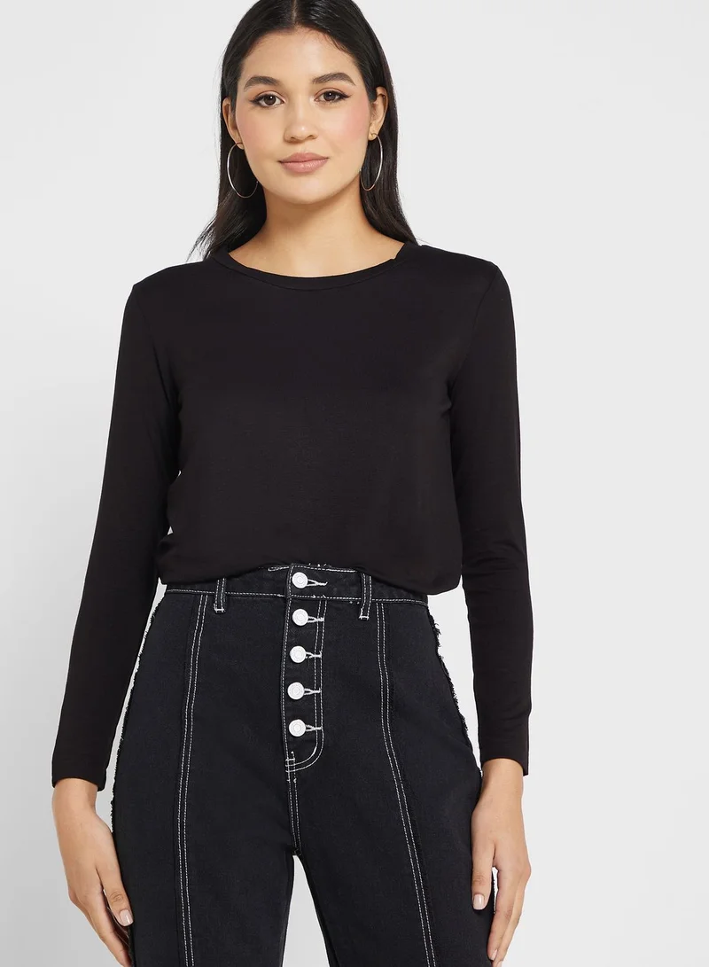 boohoo Crew Neck T-Shirt