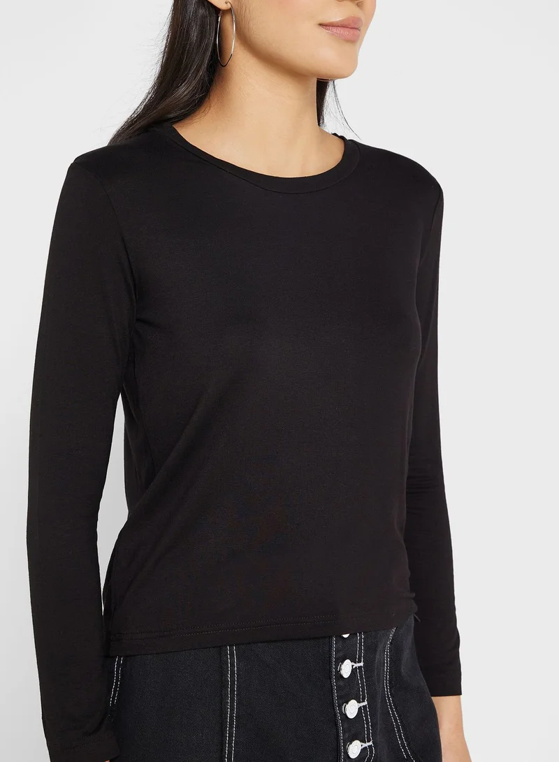 boohoo Crew Neck T-Shirt