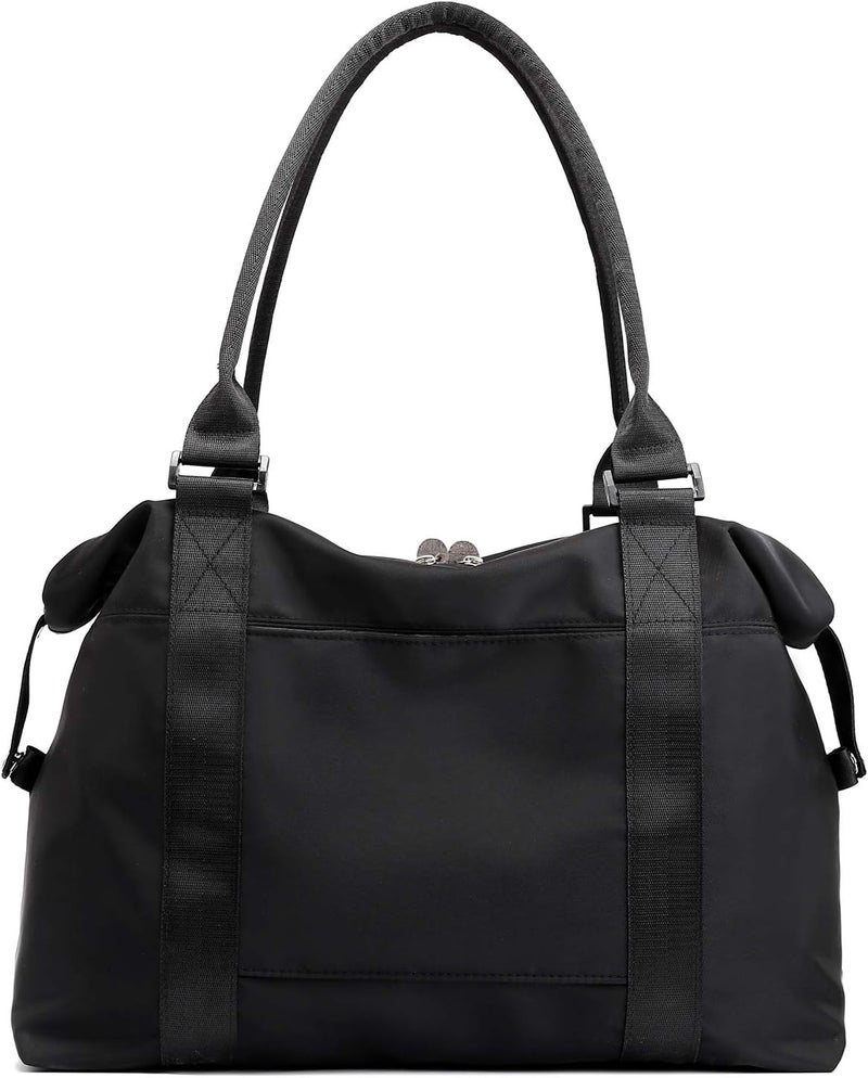 forestfish Duffle Tote Bag Weekender Bags for Women Travel with Trolley Sleeve - Image 1