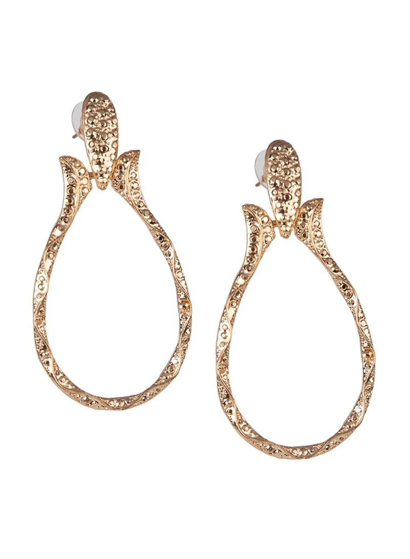 برياسي Contemporary Hoop Earrings