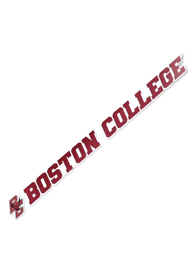 Desert Cactus Boston College Eagles BC Name Logo Vinyl Decal Laptop Water Bottle Car Scrapbook (15 Inch Sticker) - Image 1