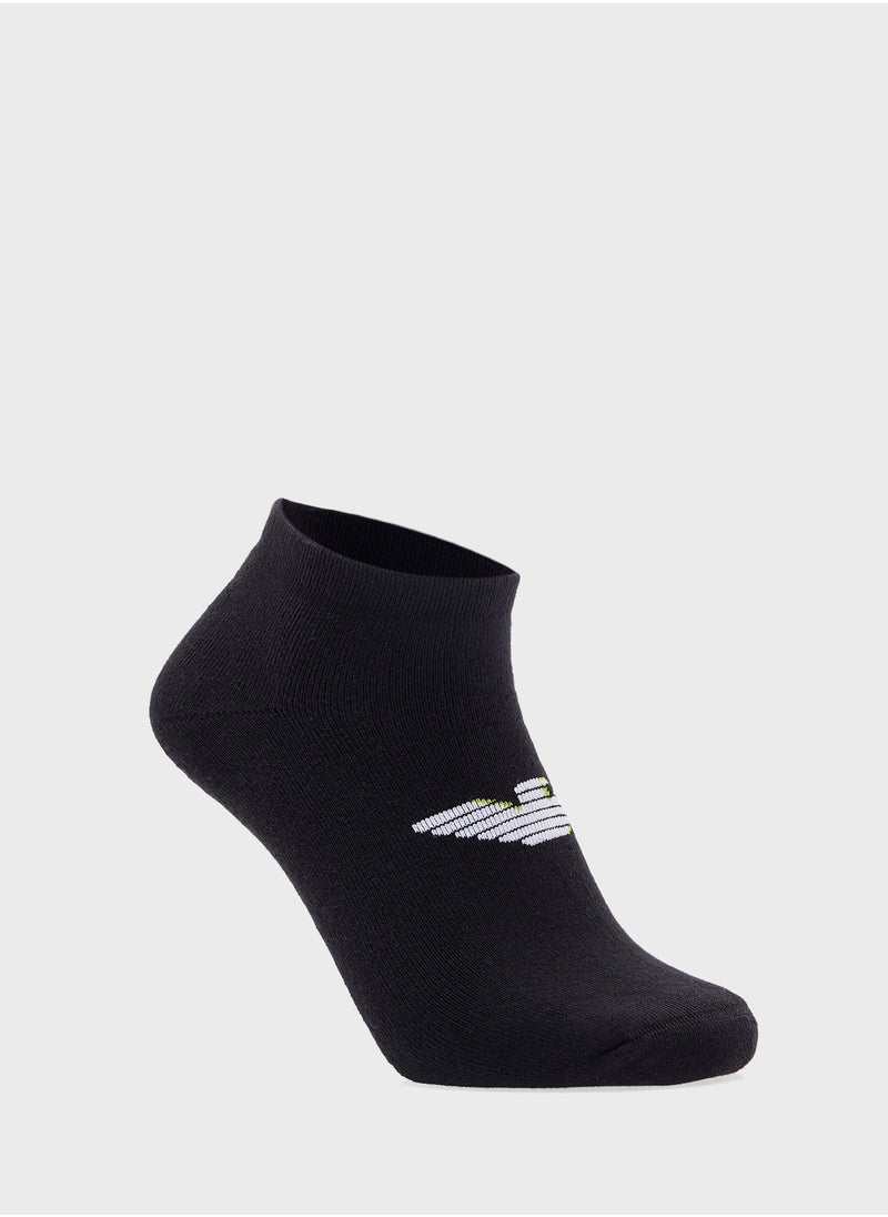 EMPORIO ARMANI 2 Pack Ankle Socks  - Image 3