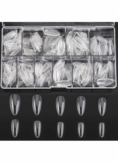 Boxed Ultra-thin Clear False Nails Tips