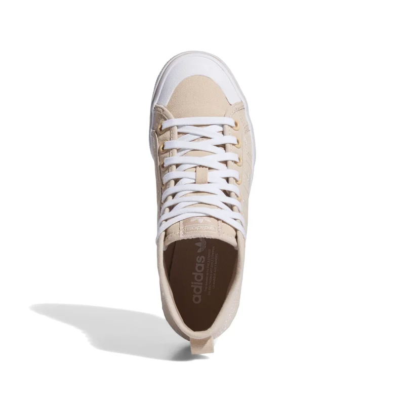 اديداس اوريجينالز adidas NIZZA PLATFORM MID W Beige Originals Unisex Shoes
